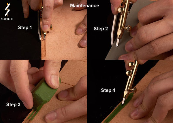 Since Edge Stitching Groover Creasing Leather Leathercraft LeatherMob Craft Tool