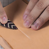 Since Wooden Bone Folder Paper Creaser Burnisher LeatherMob Leathercraft Leather