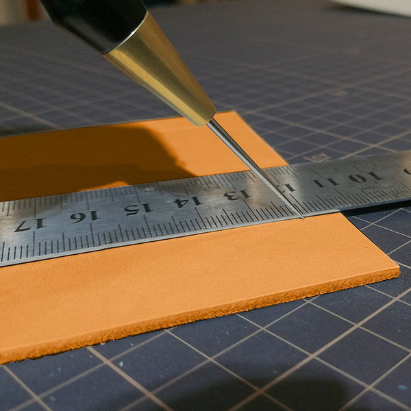 Round Sewing Awl Hand Stitching Since Leather LeatherMob Leathercraft Craft Tool