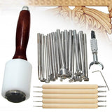 27pcs Leather Carving Tools Kit Set