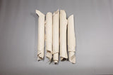 GVT Belly Italian Genuine Leather White Veg Vegetable Tanned Leather Cowhide LeatherMob Leathercraft