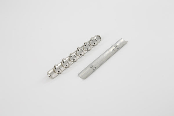 Book Binder Ornament 6 Ring 127mm Binder Loose Leaf LeatherMob Leathercraft Leather Tool