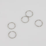 25mm O-Ring Key Ring Holder Hardware LeatherMob Leathercraft Leather