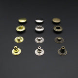 15mmx5.5mm HASI Line Snaps Head Diameter Ring Rivet Studs Accessories Japan Seiwa Leathercraft