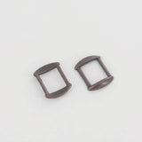 Leather Working Tools 18mm Rectangular Ring Solid Square Ring Strap Buckle Strap Connector High End Leathercraft - LeatherMob