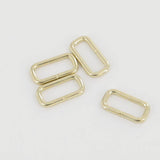 21mm Rectangular Wire Loops Rings Purse Handbag Hardware LeatherMob Leathercraft Leather