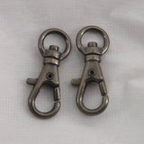 8mm Swivel Trigger Spring Snaps Clips Hook Eye Round Japan LeatherMob Leathercraft Leather