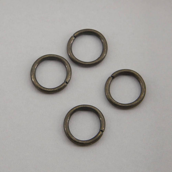 12mm O Rings Wire Loops Purse Handbag Bag Making Hardware Supplies Leathercraft Tool Craft