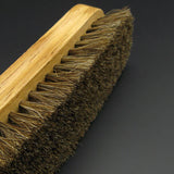 Leather Working Tools Italy Bonente Leather Shoes Wooden Polish Maintain Cleaning Shoes , Horsehair - LeatherMob