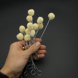 Leather Working Tools 10Pcs Wool Daubers Fiebing For Dyeing/Wool, Dye Applicator/Brush/Finish Applicator - LeatherMob