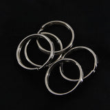 16mm O-Ring Key Ring Holder Hardware LeatherMob Leathercraft Leather