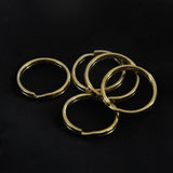 16mm O-Ring Key Ring Holder Hardware LeatherMob Leathercraft Leather