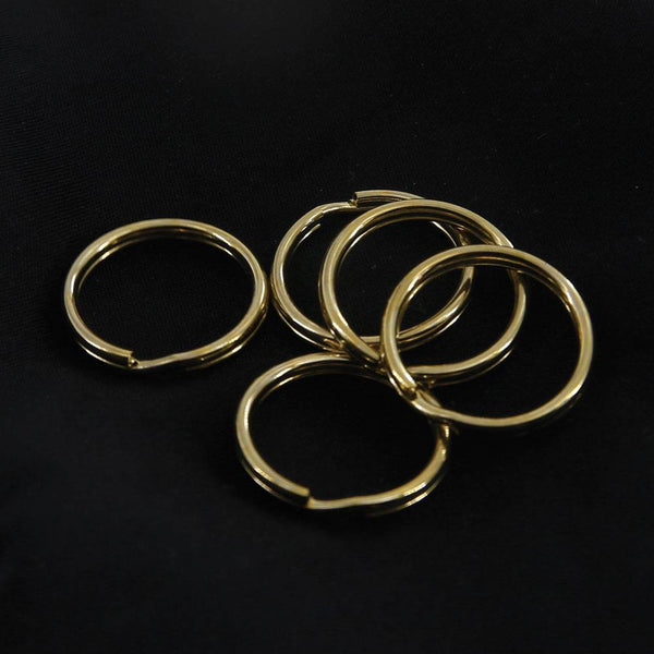 16mm O-Ring Key Ring Holder Hardware LeatherMob Leathercraft Leather