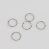 Leather Working Tools 21mm O-Ring Key Ring Holder Seiwa Hardware LeatherMob Leathercraft Leather - LeatherMob