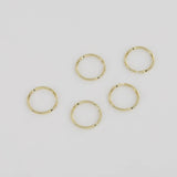 25mm O-Ring Key Ring Holder Hardware LeatherMob Leathercraft Leather