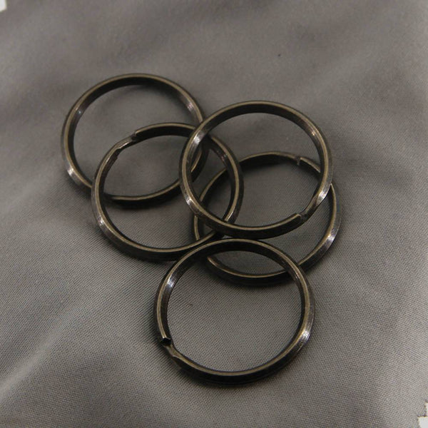 25mm O-Ring Key Ring Holder Hardware LeatherMob Leathercraft Leather
