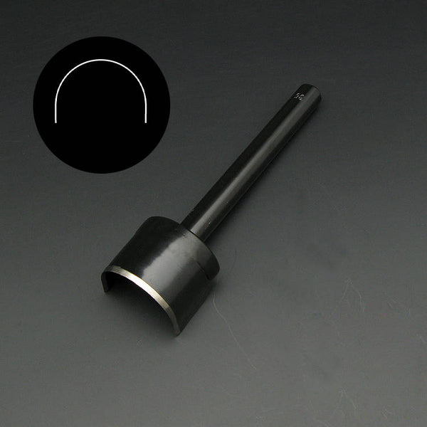 Leather Working Tools Belt & Leather Strap End Punch U Half Round Kyoshin Elle Leathercraft LeatherMob - LeatherMob