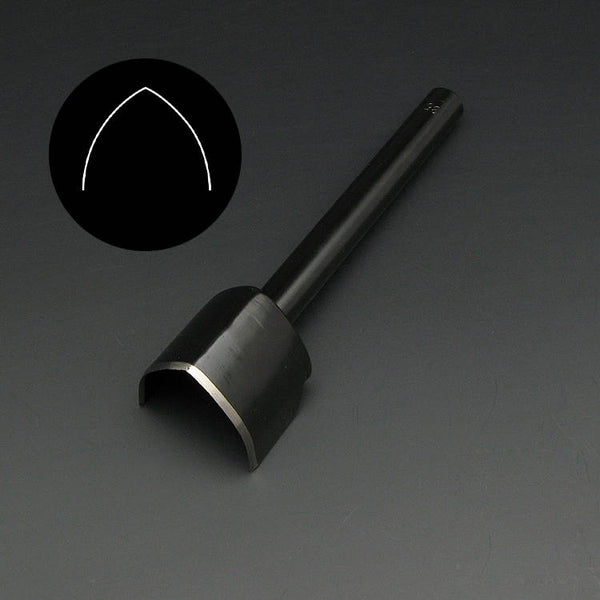 Leather Working Tools Belt & Strap End Punch for Leather English Point LeatherMob Leathercraft - LeatherMob