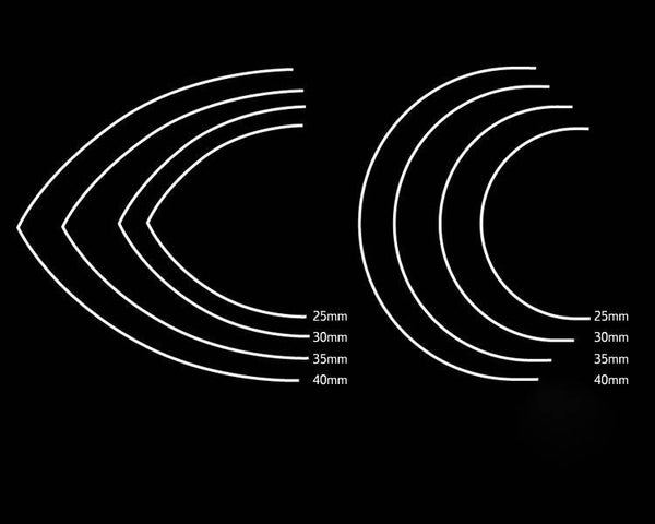 Belt & Strap End Punch for Leather English Point LeatherMob Leathercraft