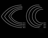 Leather Working Tools Belt & Strap End Punch for Leather English Point LeatherMob Leathercraft - LeatherMob