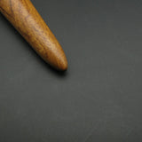 Leather Working Tools Leather Edge Slicker Round Burnisher Wood Leathercraft Hand Tool polishing sanding Smooth Wood - LeatherMob