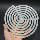 JAPAN Uzumaru Scale Curve Ruler Oval Shaped cutting drawing KYOSHIN ELLE Leather