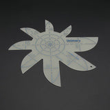 Leather Belt Strap Point End Punch Leathercraft Tracing Stencil Ruler Japan Kyoshin Elle Unimaru