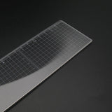 Leather Working Tools Japan Kyoshin Elle Plastic Square Ruler Gauge with Metal Cutting Edge Leather Crafting Sewing - LeatherMob