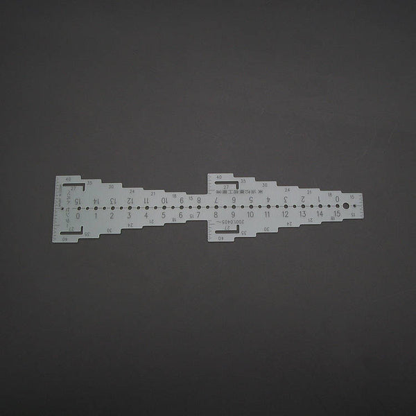 Leather Working Tools Kyoshin Elle Unimaru Leathercraft Hole Stencil for Leather, Other Kinds of Belt & Strap Japan - LeatherMob