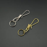 Leather Working Tools Kyoshin Elle Japan Leathercraft Hardware Coil Brass Hook S/M/L for Leather Leathermob - LeatherMob
