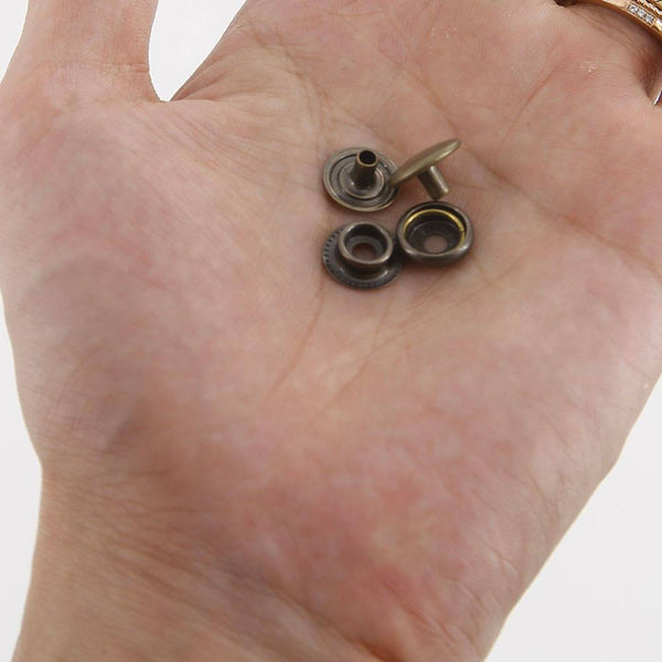 13mmx5mm Line Snaps Head Diameter Ring Rivet Studs Accessories Japan Seiwa Leathercraft