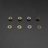 9mm Metal Eyelets Black Finish Grommets With Washers Silver Plated Metal Leathercraft Craft Hardware