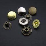 15mmx5.5mm HASI Line Snaps Head Diameter Ring Rivet Studs Accessories Japan Seiwa Leathercraft