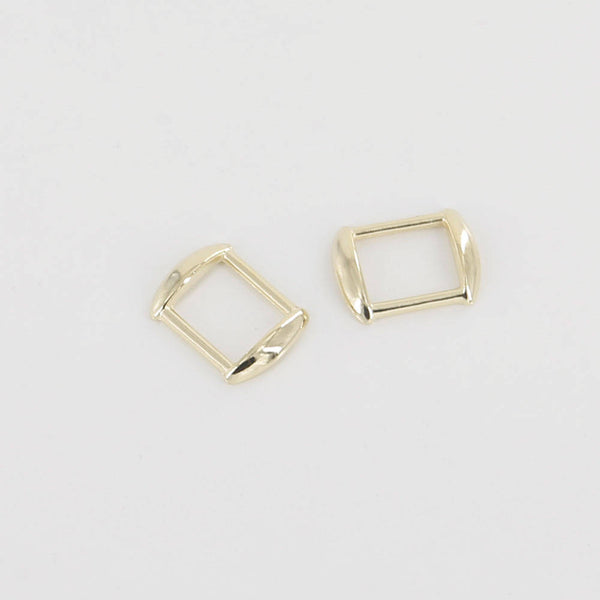 Leather Working Tools 18mm Rectangular Ring Solid Square Ring Strap Buckle Strap Connector High End Leathercraft - LeatherMob