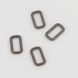 Leather Working Tools 18mm Rectangular Wire Loops Rings Purse Handbag Hardware LeatherMob Leathercraft Leather - LeatherMob