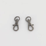 Leather Working Tools 8mm Swivel Trigger Spring Snaps Clips Hook Eye Round Japan LeatherMob Leathercraft Leather - LeatherMob