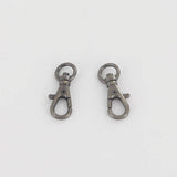 8mm Swivel Trigger Spring Snaps Clips Hook Eye Round Japan LeatherMob Leathercraft Leather