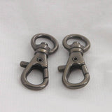 8mm Swivel Trigger Spring Snaps Clips Hook Eye Round Japan LeatherMob Leathercraft Leather