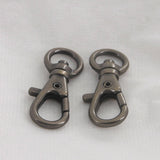 Leather Working Tools 8mm Swivel Trigger Spring Snaps Clips Hook Eye Round Japan LeatherMob Leathercraft Leather - LeatherMob
