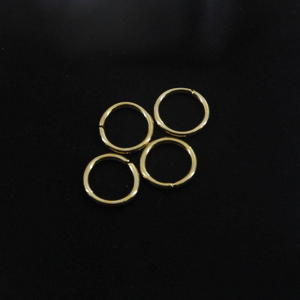 12mm O Rings Wire Loops Purse Handbag Bag Making Hardware Supplies Leathercraft Tool Craft