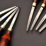 Austria  Powder Steel M390 Edge Bevelers Edge Scriber Edge Shaver Leathercraft Leather