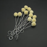 10Pcs Wool Daubers Fiebing For Dyeing/Wool, Dye Applicator/Brush/Finish Applicator