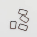 Leather Working Tools 25mm Rectangular Wire Loops Rings Purse Handbag Hardware LeatherMob Leathercraft Leather - LeatherMob