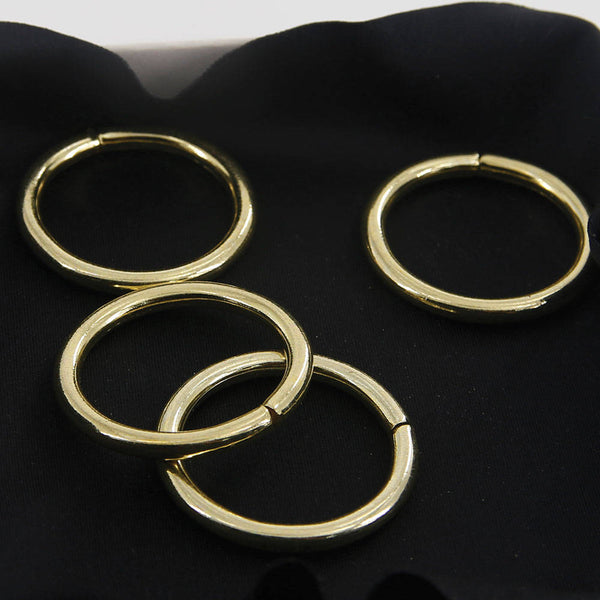 Leather Working Tools 30mm O Rings Wire Loops Purse Handbag Bag Making Hardware Supplies Leathercraft Leather Tool Craft - LeatherMob