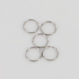 16mm O-Ring Key Ring Holder Hardware LeatherMob Leathercraft Leather