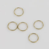 16mm O-Ring Key Ring Holder Hardware LeatherMob Leathercraft Leather