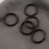16mm O-Ring Key Ring Holder Hardware LeatherMob Leathercraft Leather