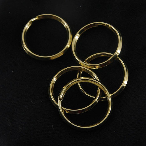 21mm O-Ring Key Ring Holder Seiwa Hardware LeatherMob Leathercraft Leather