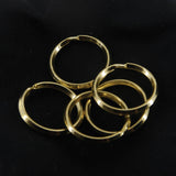 Leather Working Tools 21mm O-Ring Key Ring Holder Seiwa Hardware LeatherMob Leathercraft Leather - LeatherMob