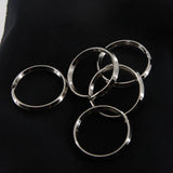 21mm O-Ring Key Ring Holder Seiwa Hardware LeatherMob Leathercraft Leather